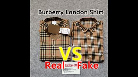 fake burberry shirt vs real|how to authenticate burberry.